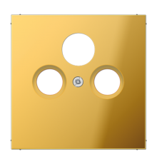 Крышка для SAT-TV-розетки; металл цвета золота  GO2990SAT  Jung