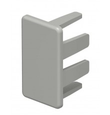 Торцевая заглушка кабельного канала WDK 15x30 мм (ПВХ,серый) (WDK HE15030GR)  6158714  OBO Bettermann