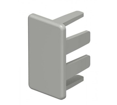 Торцевая заглушка кабельного канала WDK 15x30 мм (ПВХ,серый) (WDK HE15030GR)  6158714  OBO Bettermann