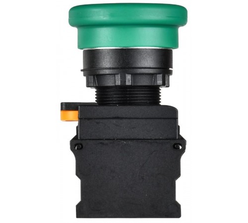 Кнопка "Грибок" с фиксац. d=22мм 1NO+1NC зелёная MASTER  MI-BG60-11M-3-21-K06  IEK