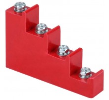 Изолятор ступенчатый ИС4-20 (М6) силовой с болтом   YIS11-4-20-B  IEK