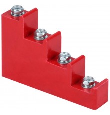 Изолятор ступенчатый ИС4-20 (М6) силовой с болтом   YIS11-4-20-B  IEK