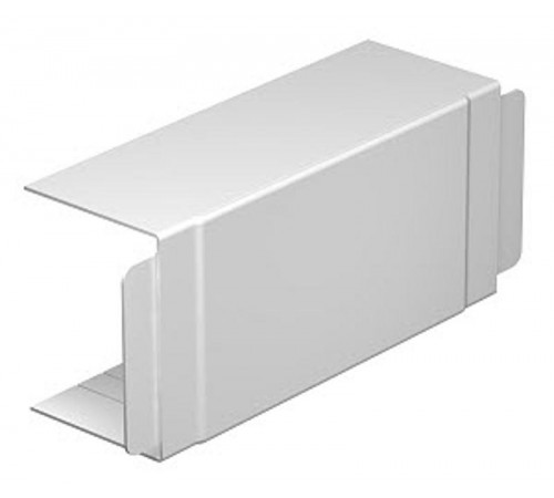 Крышка T-образной секции кабельного канала WDK 100x130 мм (ПВХ,белый) (WDK HK100130RW)  6192726  OBO Bettermann
