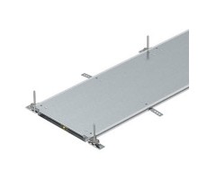Секция кабельного канала OKA-W глухая с фиксаторами, 2400x300x40 мм (сталь) (OKA-W3004030R)  7424462  OBO Bettermann