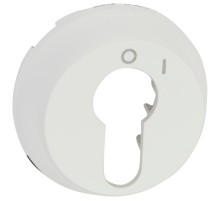 Celiane Белый Накладка выключателя с ключом 2-позиционный 6 А  068009  Legrand