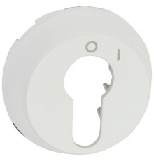 Celiane Белый Накладка выключателя с ключом 2-позиционный 6 А  068009  Legrand