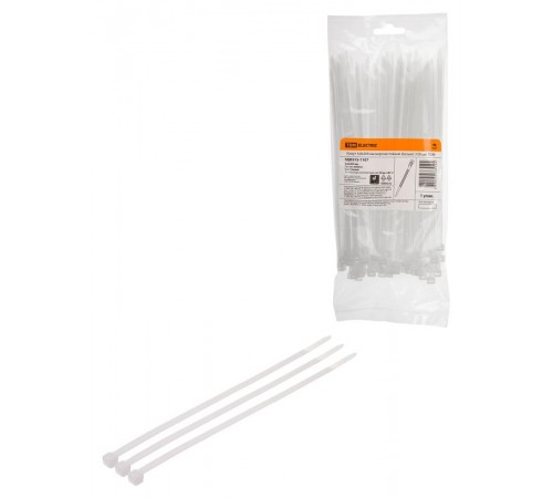 Хомут 4,8х200 мм морозостойкий (белый) (100 шт)  SQ0515-1107  TDM