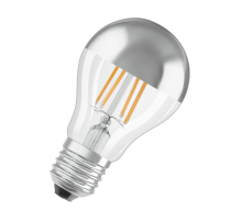 Лампа светодиодная LED Retrofit CLASSIC A Mirror 50 CL 7 W/2700K E27 DIM  4058075132917  OSRAM