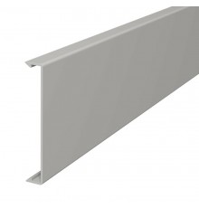 Крышка кабельного канала WDK 90x2000 мм (ПВХ,серый) (2410 90GR)  6022707  OBO Bettermann