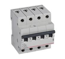 Выключатель автоматический четырехполюсный RX3 4500 50А C 4,5кА  419746  Legrand