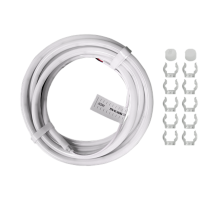 Лента светодиодная термостойкая PFN-03 "SAUNA 24V" 2835/120 4000K d13mm IP68 рабочий режим от -30° до +100°С,  IP68 /5m, крепления в комплекте/   .50