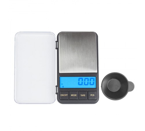 Весы карманные электронные от 0,01 до 500 грамм с чашей  72-1002  REXANT