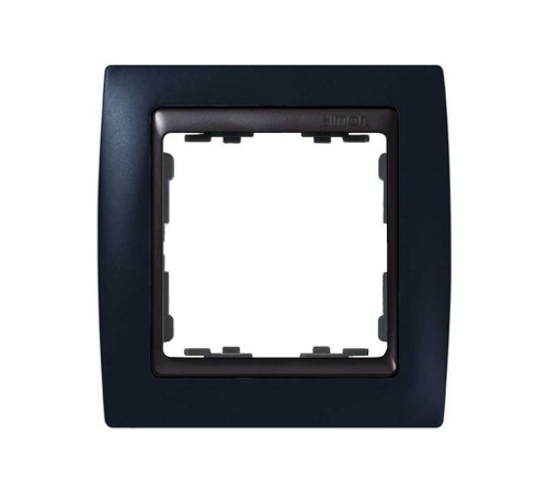 Simon 82 Рамка декоративная, 1 пост, S82, графит-графит  82812-32  Simon