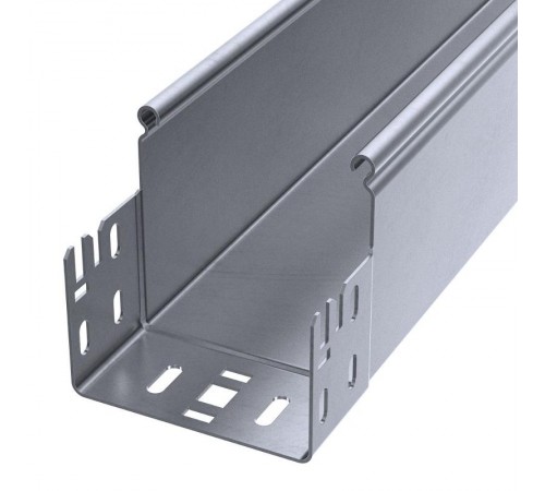 Лоток неперфорированный Профи INOX (AISI 316) 100х100x6000 (1,5 мм) (12 м/уп)  PR16.13637  Промрукав