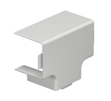 Крышка Т-образной секции кабельного канала WDK 40x40 мм (ПВХ,светло-серый) (WDK HT40040LGR)  6182917  OBO Bettermann