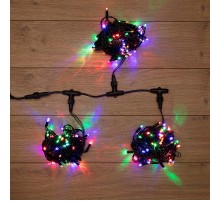 Гирлянда "LED ClipLight" 24V, 3 нити по 10 метров, цвет диодов Мульти  323-319  NEON-NIGHT