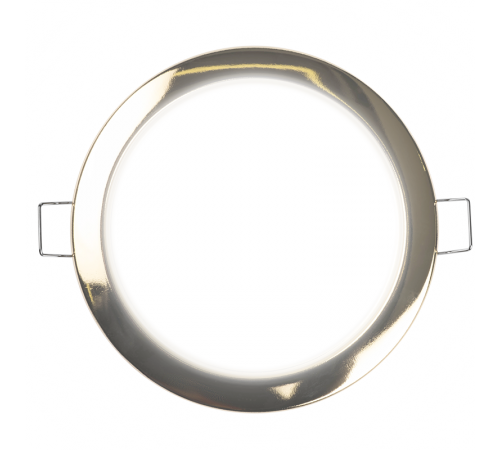 Светильник точечный встраиваемый под лампу ДВО PGX53 10639.3 15Вт GX53 IP20 золото глянцевое  1016867  Jazzway