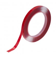 Двухсторонний скотч , прозрачный, на акриловой основе, 9 мм, ролик 5 м  09-6509  REXANT