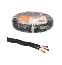 Ретро провод "Эко" 3х1,5 витой ГОСТ черный (10м)  SQ2801-0333  TDM