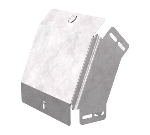 Угол вертикальный внешний 45 градусов с крышкой Стандарт 200х80  PR16.0558  Промрукав