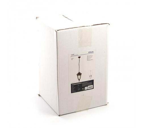 Светильник садово-парковый, 60W 230V IP44 черное золото, PL685 (на цепочке500мм)  11694  FERON