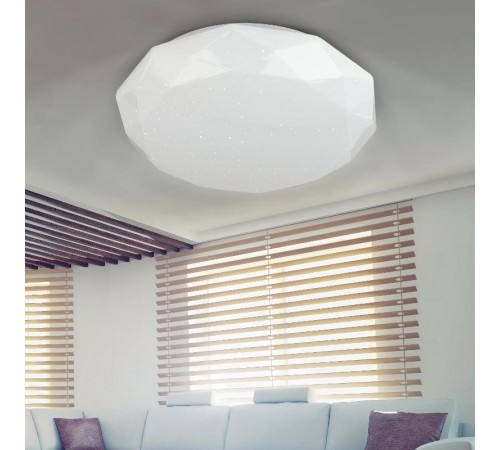 Светильник потолочный светодиодный SPB-6-12-6,5K Sparkle 12Вт 6500K  Б0054052  ЭРА