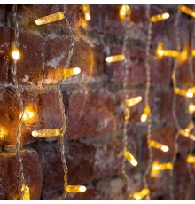 Гирлянда "Светодиодный Дождь" 2х1,5м, эффект мерцания, прозрачный провод, 230 В, диоды ТЕПЛЫЙ БЕЛЫЙ, 360 LED  235-316  NEON-NIGHT