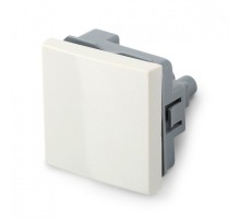 M45-SW-WH Выключатель, 2М, 45x45 мм, белый  249957  Hyperline