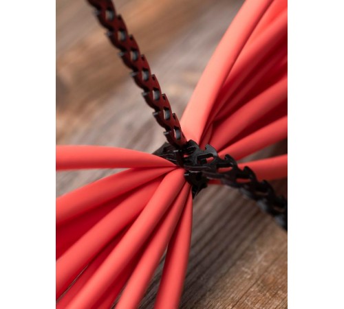 Хомут гибкий (20 шт.) черный FlexSTRAP  plc-fs-br  EKF