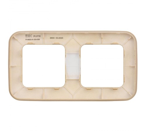 FLITE Artistic Рамка 2-ая РУ-2-А-ФлХ хаки  FI-M22-31-20-K59  IEK