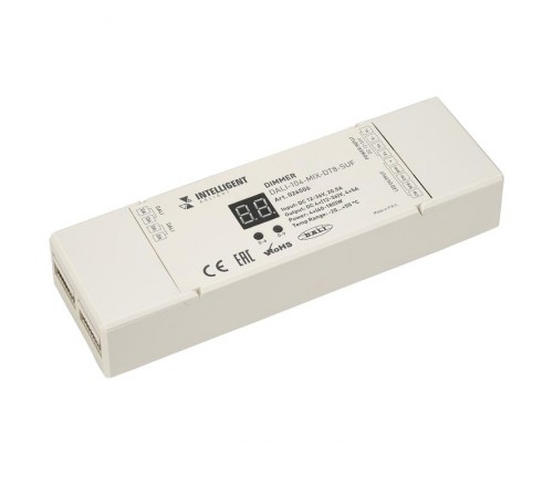 INTELLIGENT ARLIGHT Диммер DALI-104-MIX-DT8-SUF (12-36V, 4х5А)  026506  Arlight