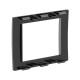 Рамка универсальная на 2 модуля, цвет чёрный  F00011B  DKC