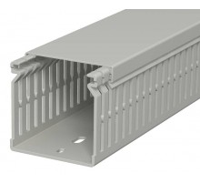 Распределительный кабельный канал LK4 N 60x60x2000 мм (ПВХ,серый) (LK4 N 60060)  6178207  OBO Bettermann