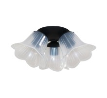 Светильник "Колокольчик" 131 черн. (плафон П0472) НПБ 01-3х60-197 Е27  1005404665  Элетех