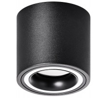 Светильник накладной настенно-потолочный спот OL47 BK MR16 GU10 IP20 черный  Б0059796  ЭРА