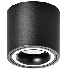 Светильник накладной настенно-потолочный спот OL47 BK MR16 GU10 IP20 черный  Б0059796  ЭРА