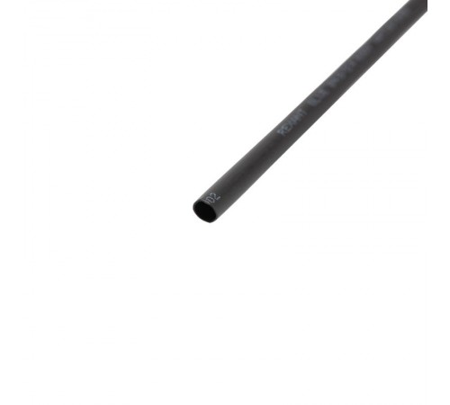 Термоусаживаемая трубка двухстенная клеевая 4,8/2,4 мм черная (уп.10 шт. по 1 м.)  26-2102  REXANT