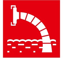 Пиктограмма квадрат "Пожарный водоисточник"  60622DEK  DEKraft