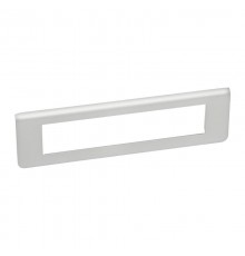 Рамка пластиковая Mosaic 10 модулей Алюминий  079310  Legrand