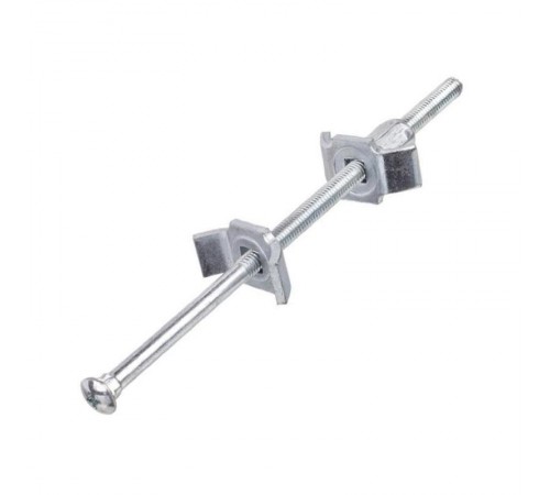 Стяжка столешницы  оцинк.100мм (1 шт) - пакет   127496  Tech-KREP