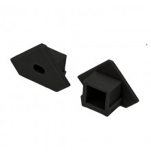 Заглушка для PDS45-T черная с отверстием  026187  Arlight