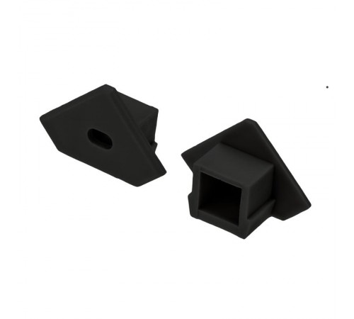 Заглушка для PDS45-T черная с отверстием  026187  Arlight