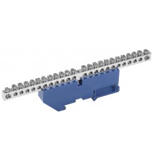 Шина N "ноль" на DIN-изоляторе Ni ШНИ-6х9-24-Д-С  YNN10-24-D-K07-N  IEK