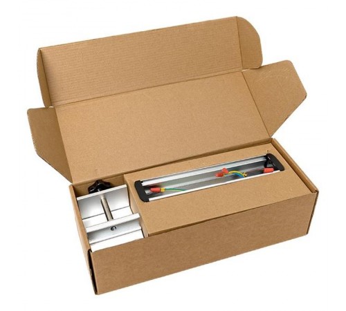 Встраиваемый настольный розеточный блок для крепления к столу, 10 модулей, C-Line, металлик  cl-vnbco-10-s  EKF