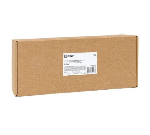 Встраиваемый настольный розеточный блок для крепления к столу, 10 модулей, C-Line, металлик  cl-vnbco-10-s  EKF