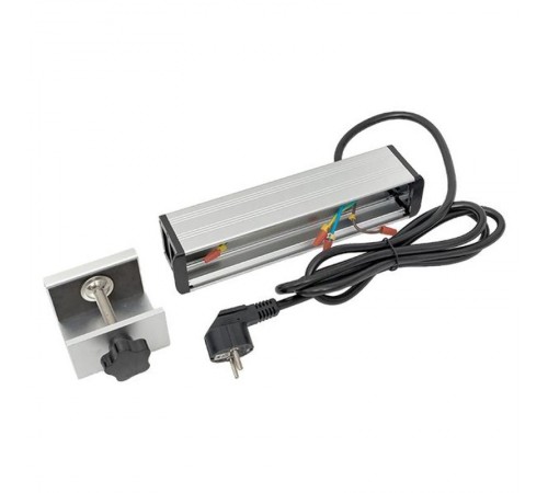 Встраиваемый настольный розеточный блок для крепления к столу, 10 модулей, C-Line, металлик  cl-vnbco-10-s  EKF