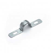 Скоба металлическая двухлапковая усиленная противопожарная СМДУ d14-15 мм (100 шт/уп) Промрукав  PR13.02411  Промрукав