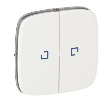 Valena ALLURE Белый Клавиша 2-ая с подсветкой/индикацией  755225  Legrand