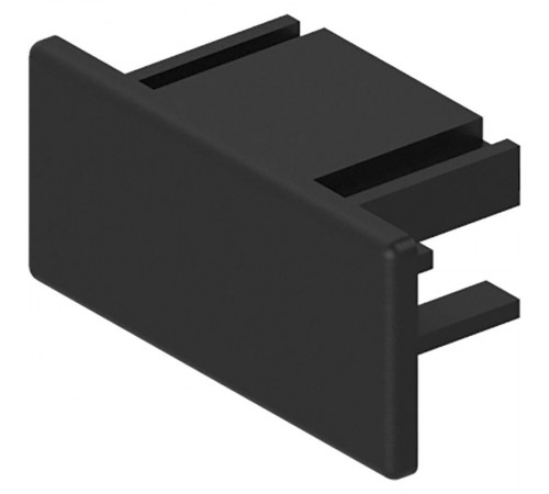 Заглушка пластиковая для шинопровода, черный, LD1013 для CAB1005  41988  FERON