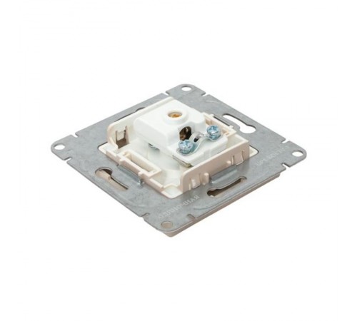 Механизм розетки TV, одиночная, кремовый Эпика  UP1-SOI-TV-1 EKF